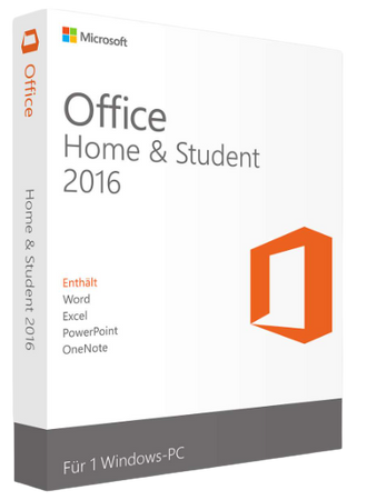 Microsoft Office 2016 Home and Student