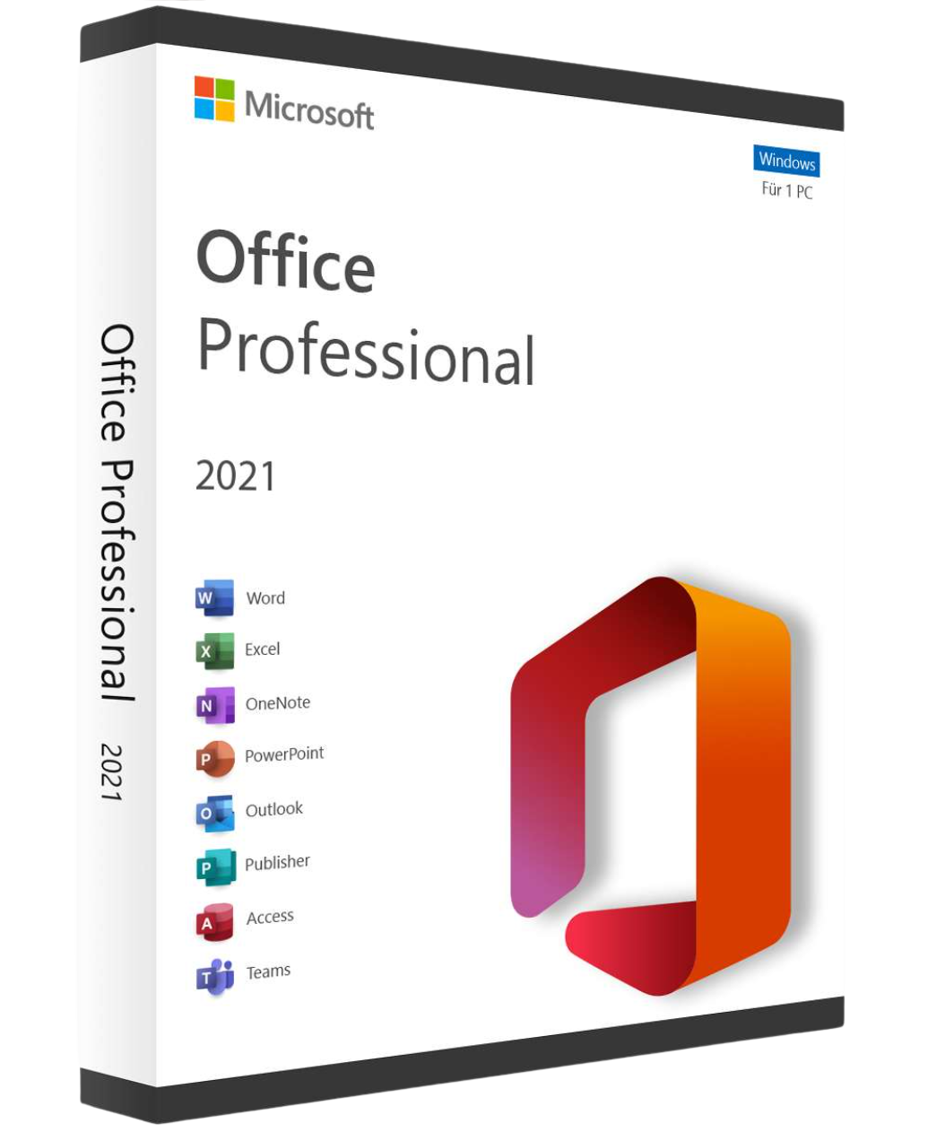 Microsoft Office 2021 Professional für Windows - bei Softdino.de erhältlich