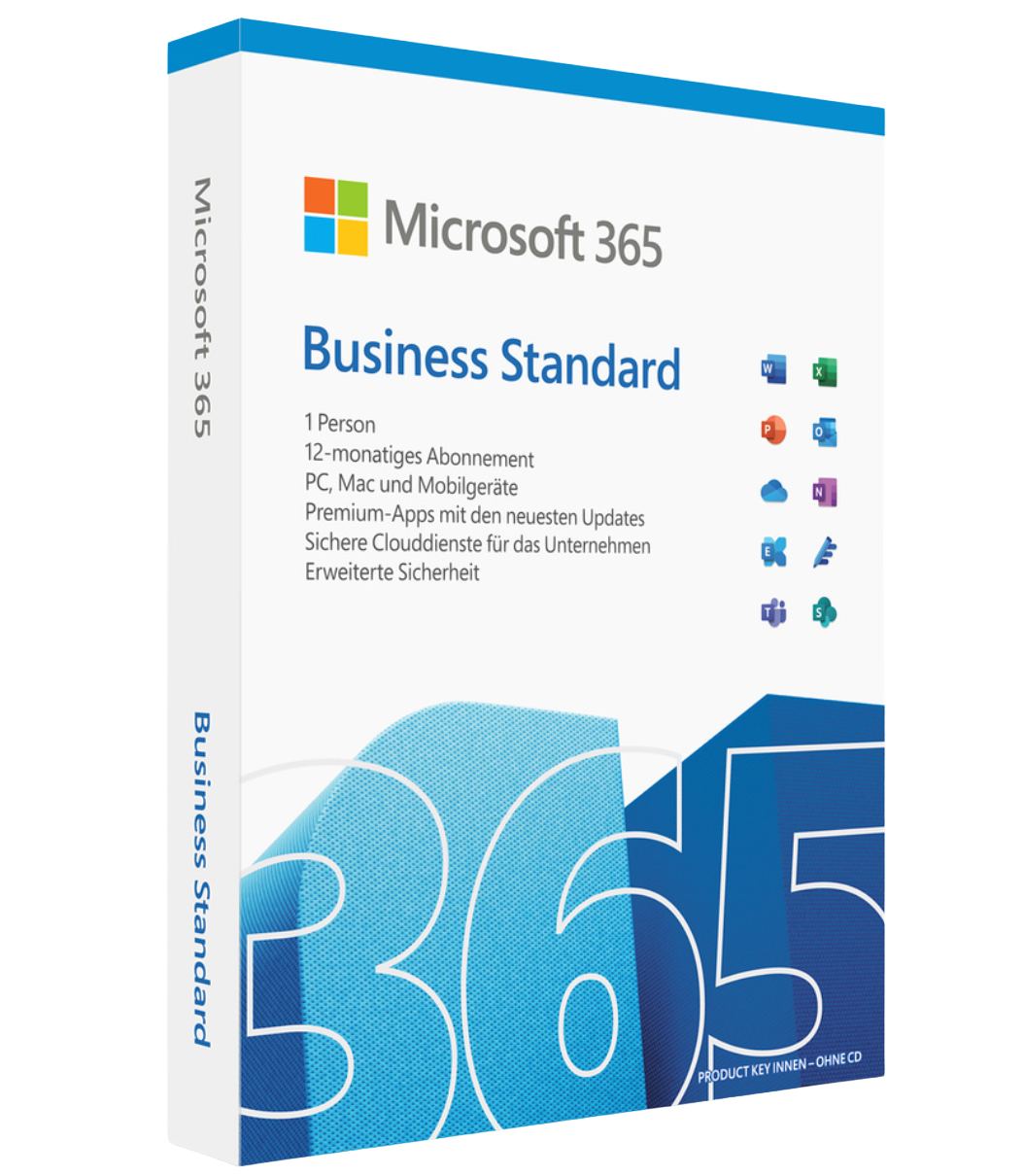 Microsoft 365 Business – Office-Apps, Teams, OneDrive & Copilot