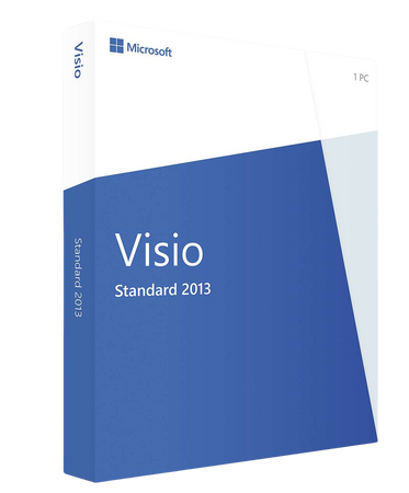 Microsoft Visio 2013 Standard für Windows