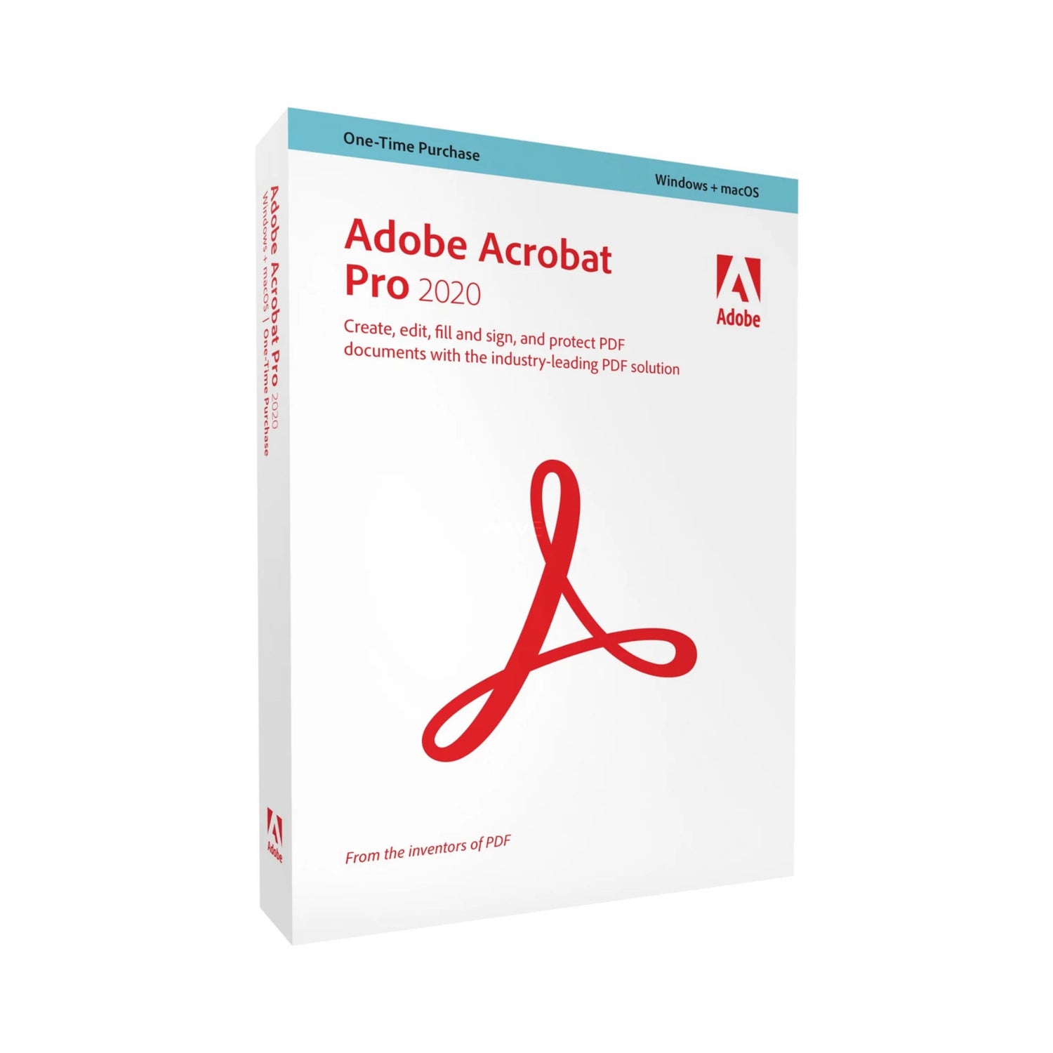 Adobe Acrobat Pro 2020 Box Bild .Hier sofort erhältlich bei Softdino.