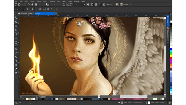 CorelDRAW Graphics Suite 2021 Windows - Inhalts Bild 2  - Softdino.de
