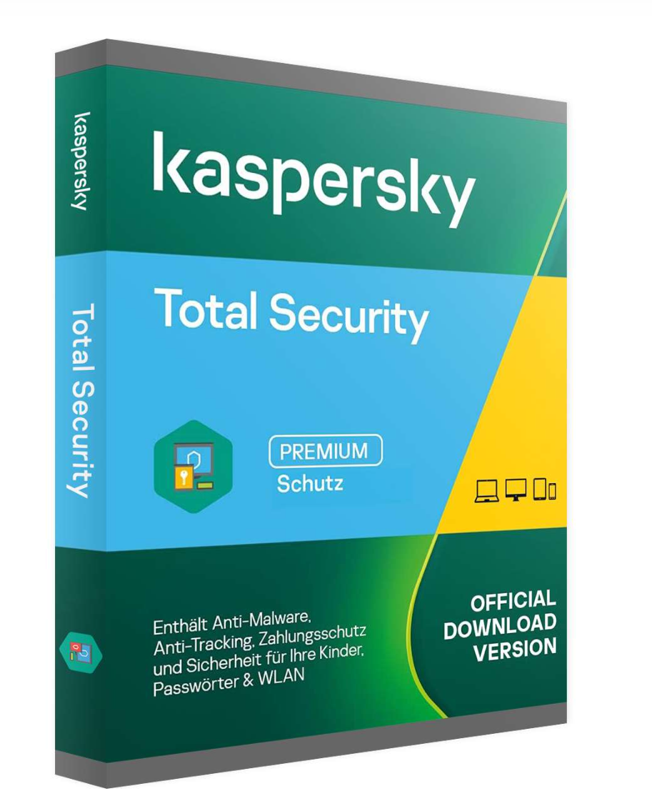 Kaspersky Total Security 2025 – Sicherheit für alle Geräte