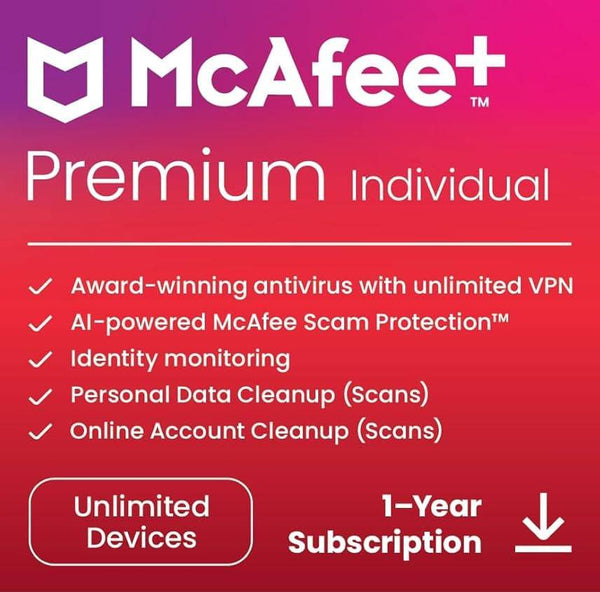 McAfee+ Premium Individual - Softdino.de