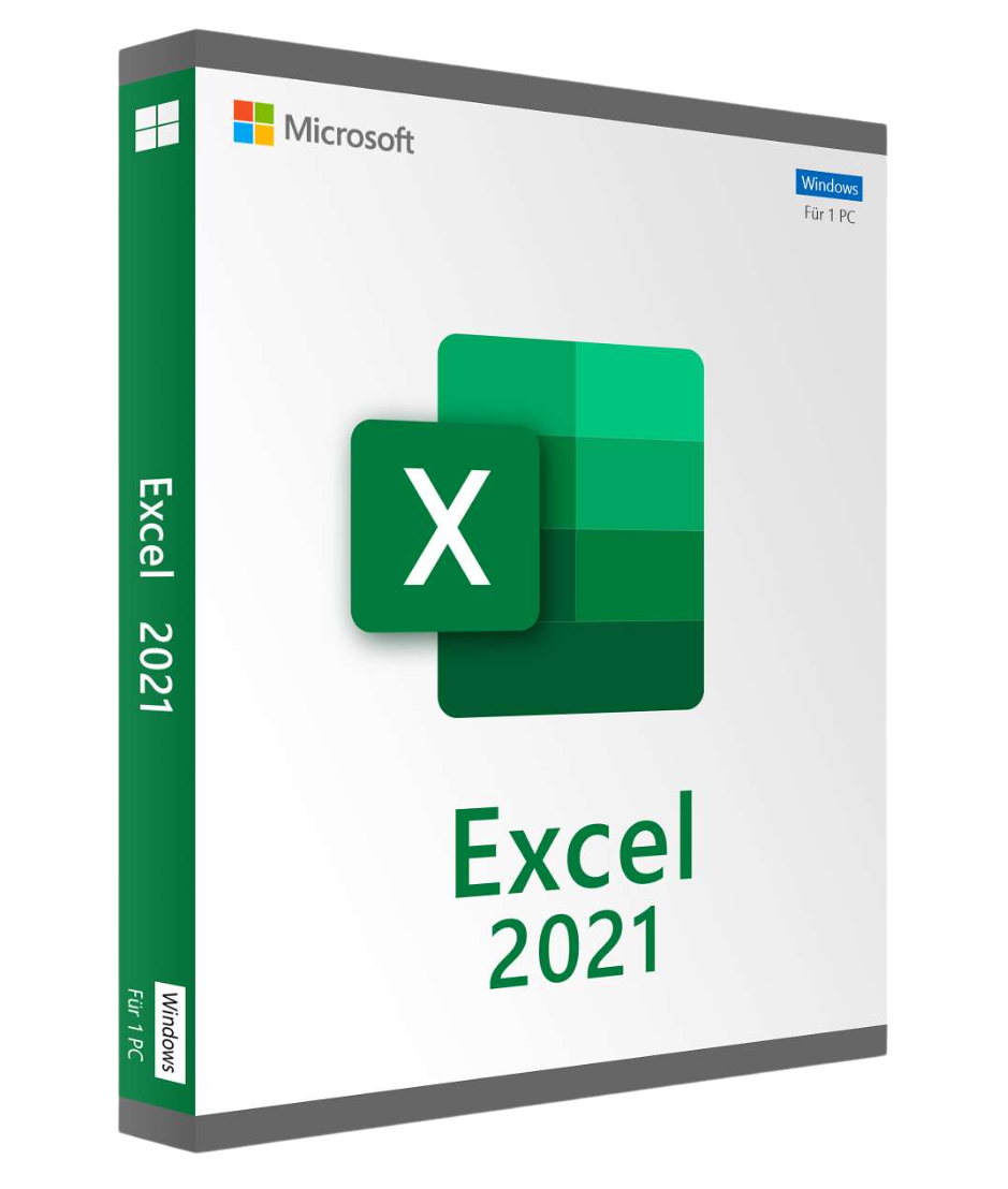 Microsoft Excel 2021 Box für Windows mit neuen Funktionen und modernem Design