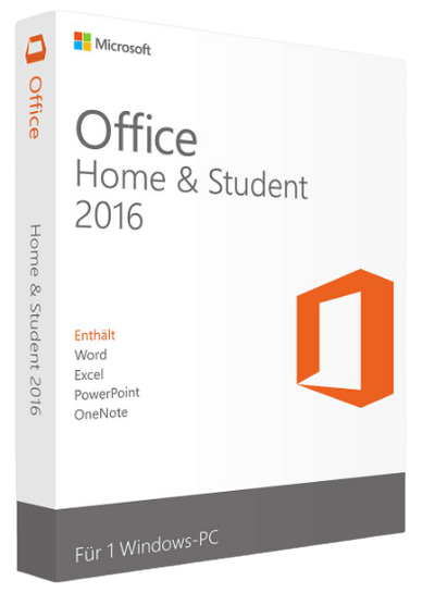 Microsoft Office 2016 Home and Student