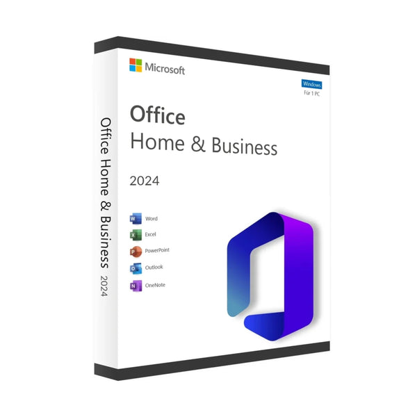 Microsoft Office 2024 Home and Business Bild - hier bei Softdino erhältlich 