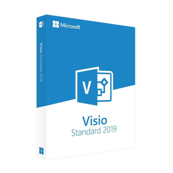 Microsoft Visio 2019 Standard Bild. Hier bei Softdino sofort erhältlich.