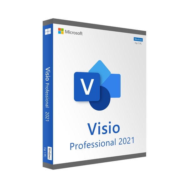 Microsoft Visio 2021 Professional Bild. Hier sofort bei Softdino erhälzlich.