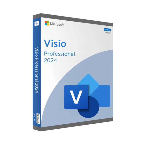 Microsoft Visio 2024 Professional Windows Bild. Hier sofort bei Softdino erhältlich.