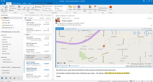 Office 2016 Outlook Bild - Softdino.de
