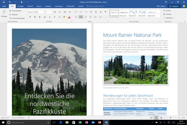 Office 2016 Word Bild - Softdino.de
