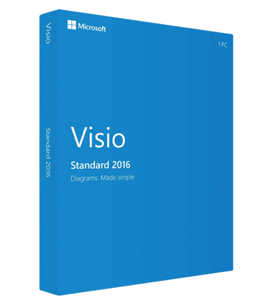 Microsoft Visio 2016 Standard für Windows