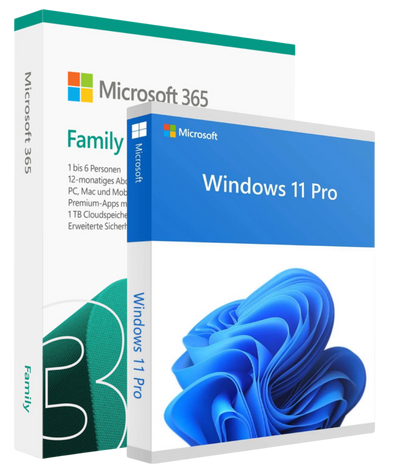 Microsoft Office 365 Family + Windows 11 Pro