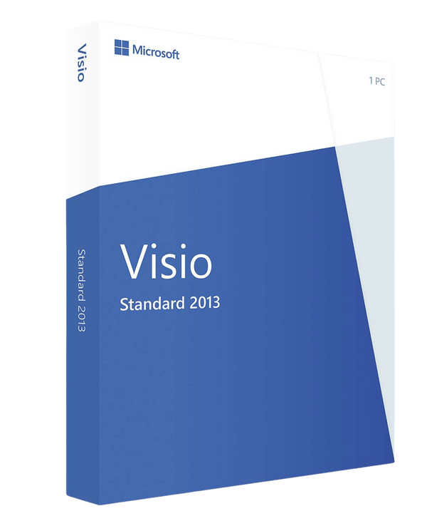 Microsoft Visio 2013 Standard – klare Diagramme & Prozesse darstellen
