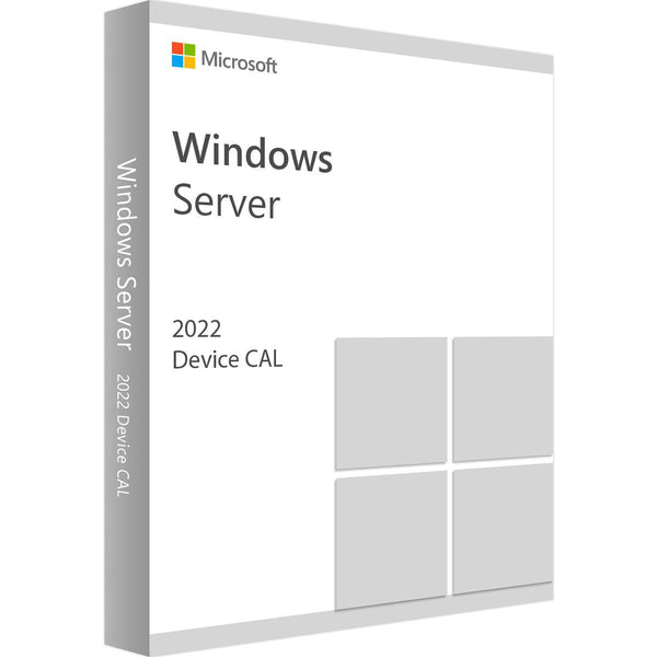 Windows Server 2022 Device CAL – Zugriffslizenz für ein Gerät, sichere & effiziente Serververwaltung.