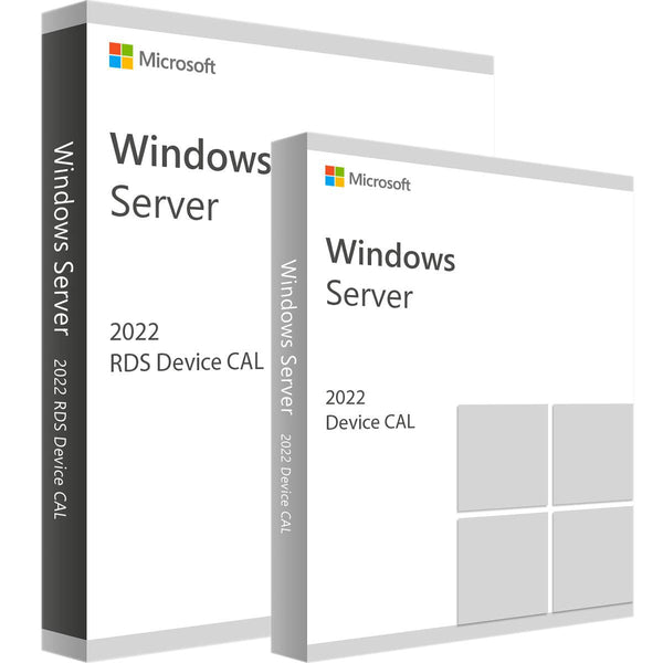 Microsoft RDS 2022 Device CAL – Zugriffslizenz für Remote-Desktop, sicher & effizient für Unternehmen.